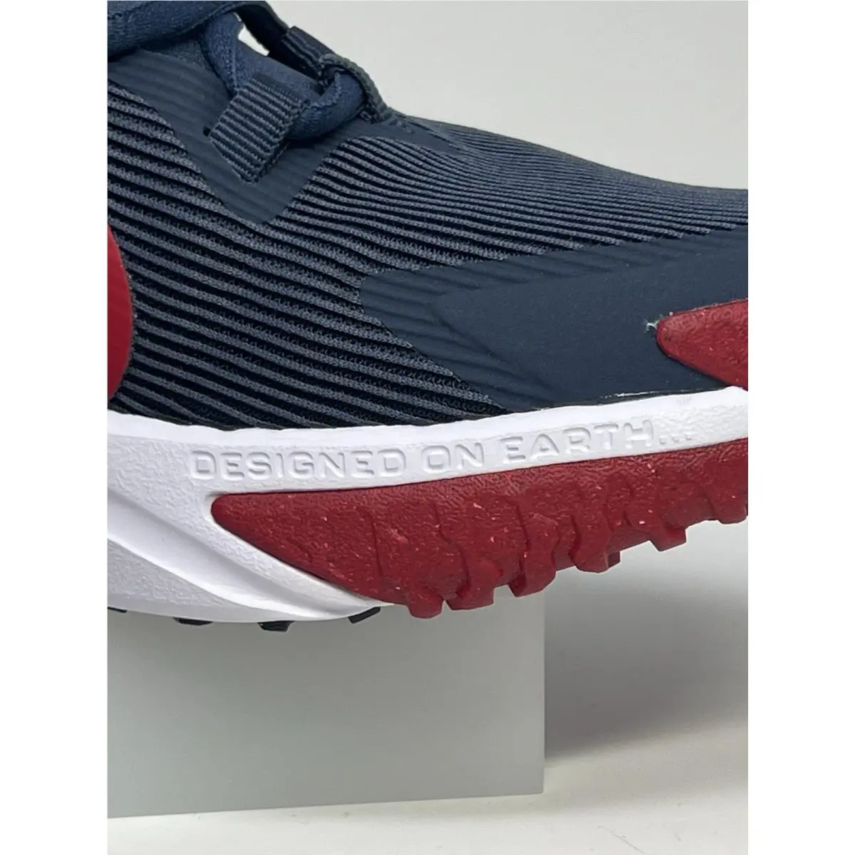 Nike shoes - Star Runner 4 NN (GS) Designed On Earth - DX7615-406 - Thunder Blue / Gym Red-Black (UPC: 0197601396110) 3