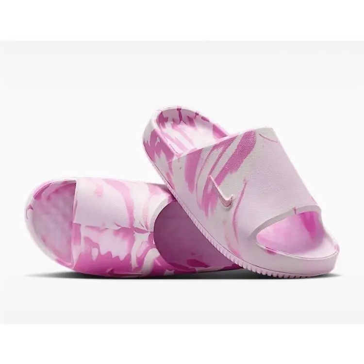 Nike Calm 2.0 Slide Slippers Womens II7271 600 SZ 12 Pearl Pink White Men’s 10.5