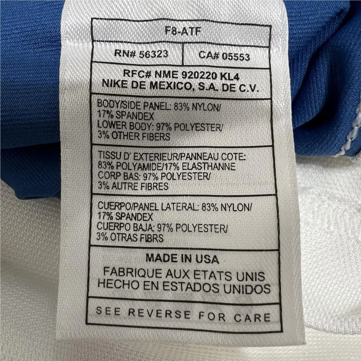 Nike clothing - Blue/White 14