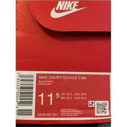 Nike shoes - Court Royale 2 NN - Court Royale - Black 1
