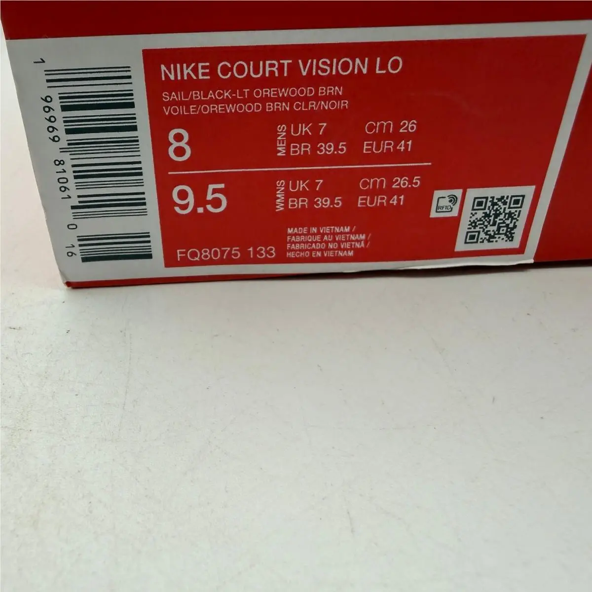 Nike shoes - Nike Court Vision Low - Court Vision Low - Ivory 0