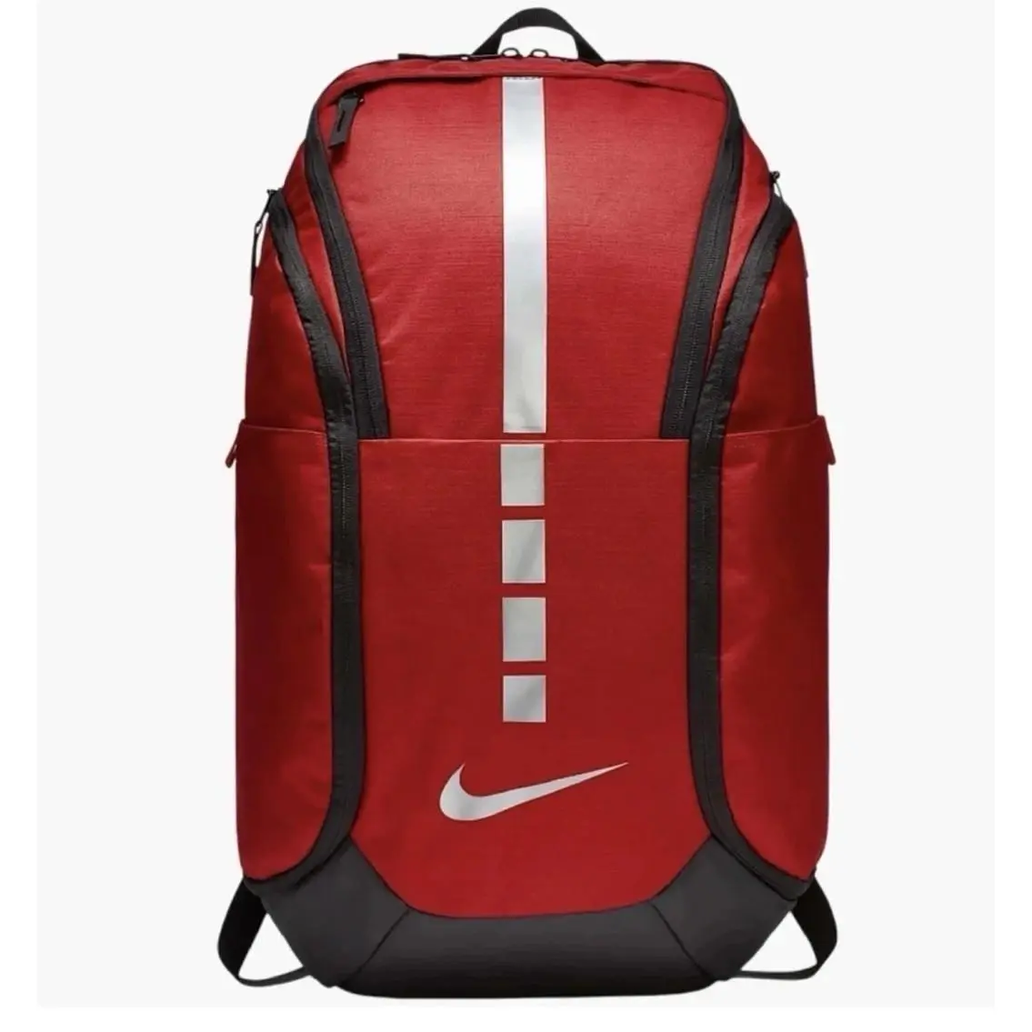 Nike Hoops Elite Pro Backpack Game Red Black Silver Basketball BA5554-657 38L