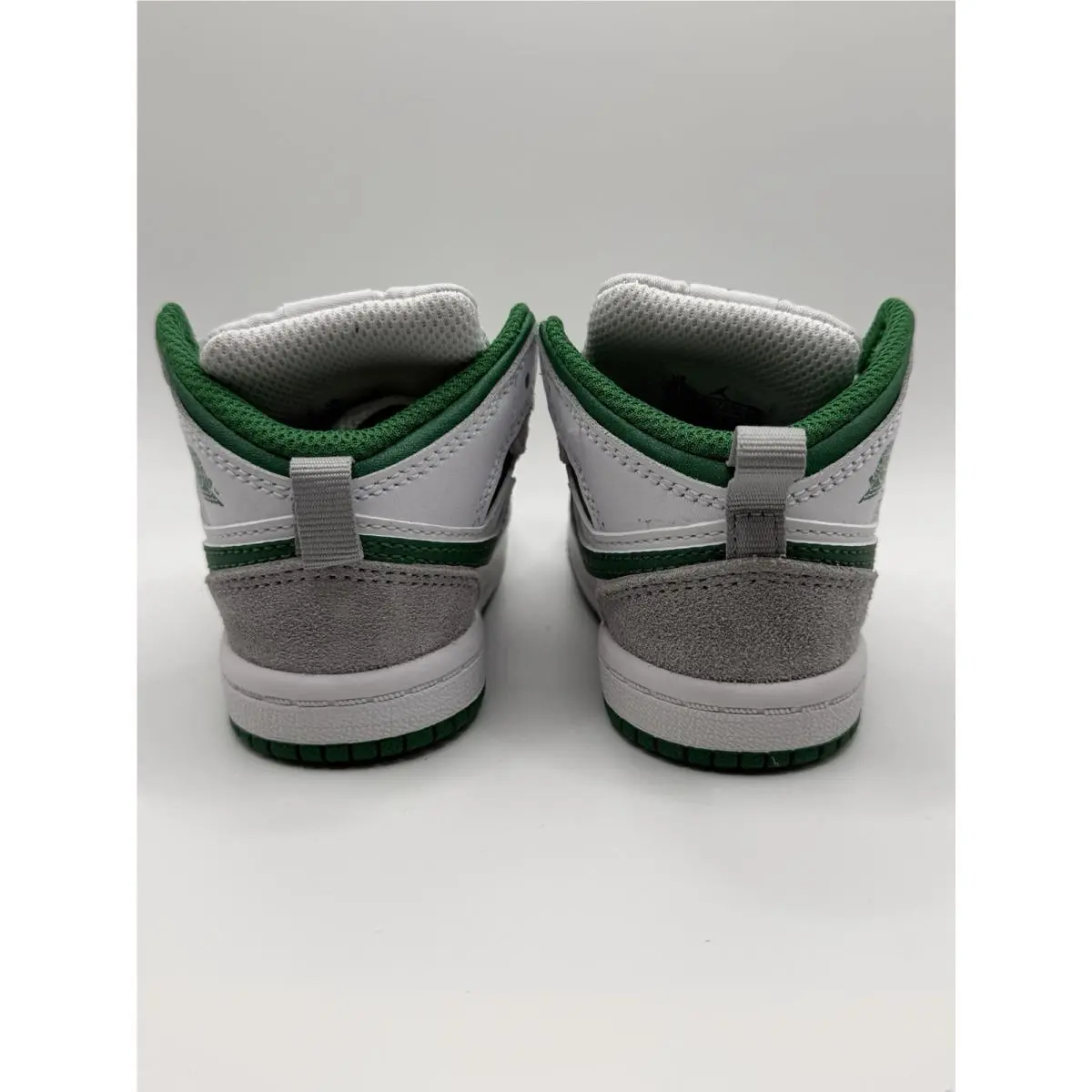 Nike shoes - Jordan 1 - White/Light Smoke Grey/Pine Green 2
