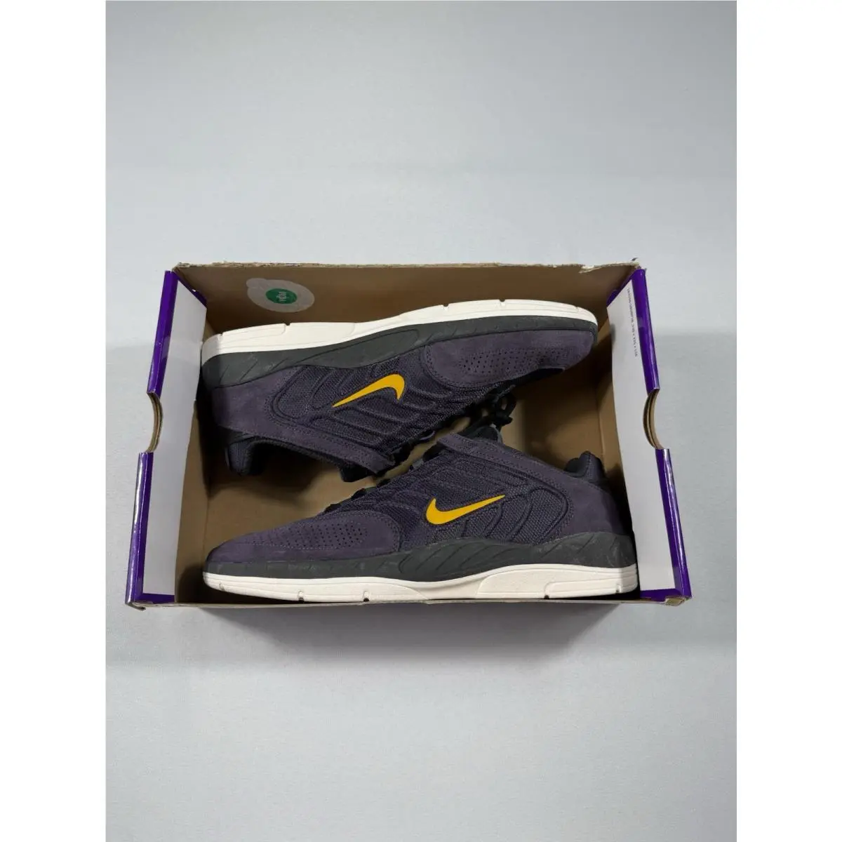 Men’s Size 11 - Nike Vertebrae SB Dark Raisin University Gold FD4691 500