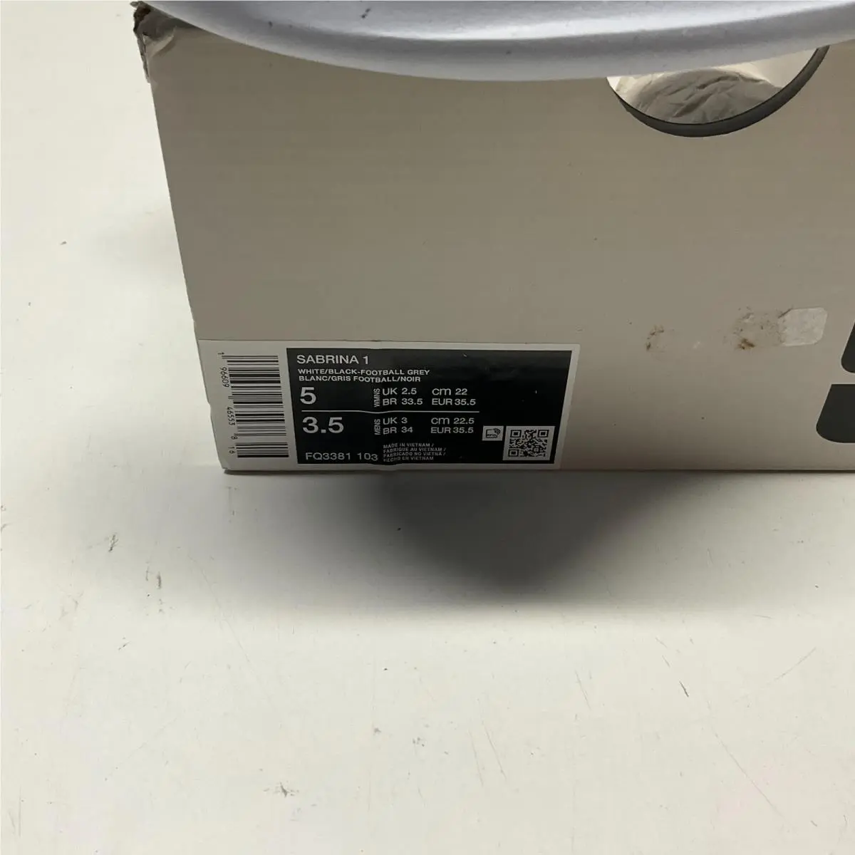 Nike shoes - Nike Sabrina 1 - Sabrina - FQ3381-103 - White 0