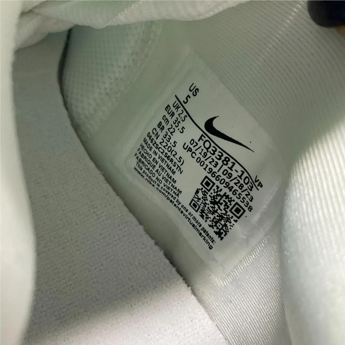 Nike shoes - Nike Sabrina 1 - Sabrina - FQ3381-103 - White 3