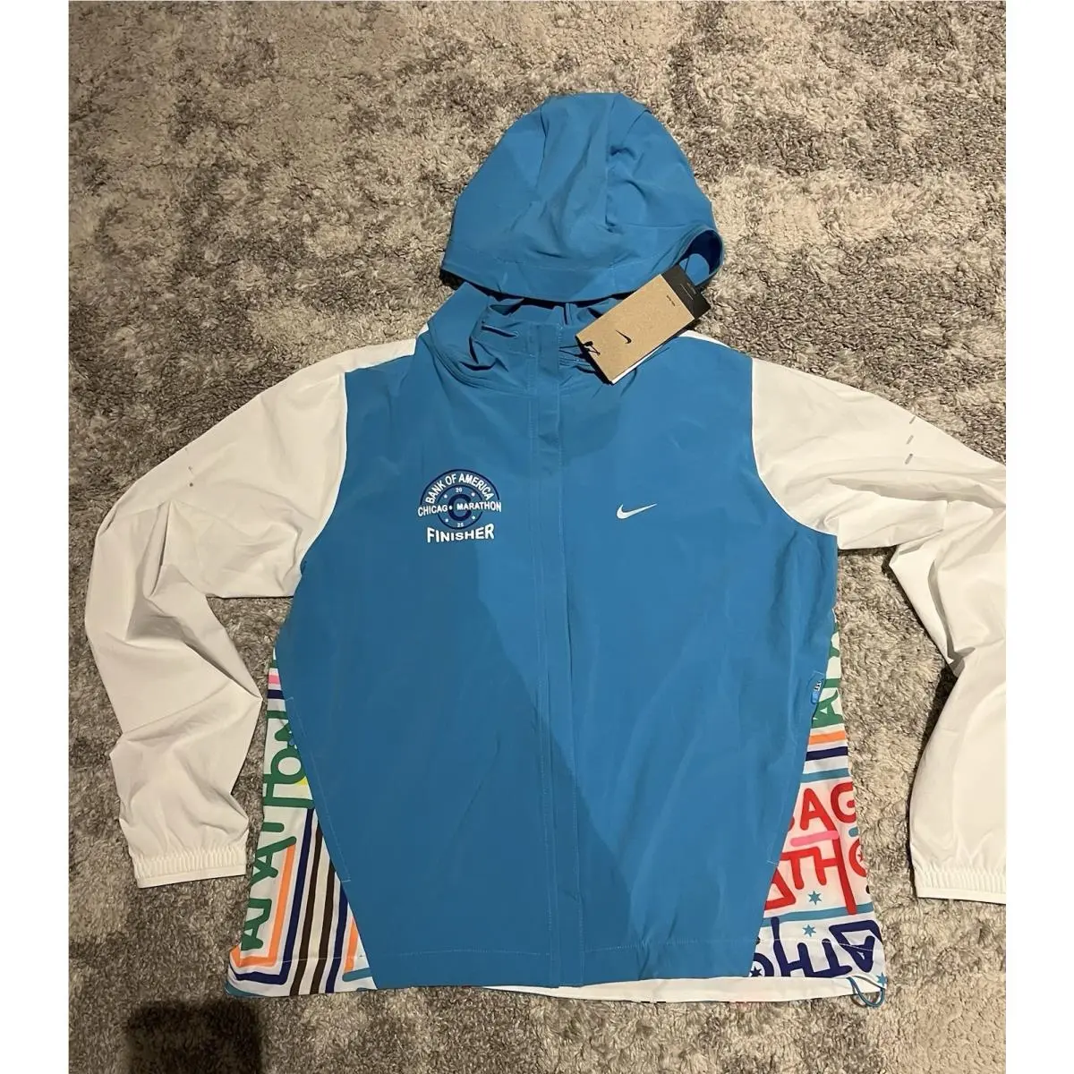 Nike clothing - White-Blue (UPC: 0198485313415) 1
