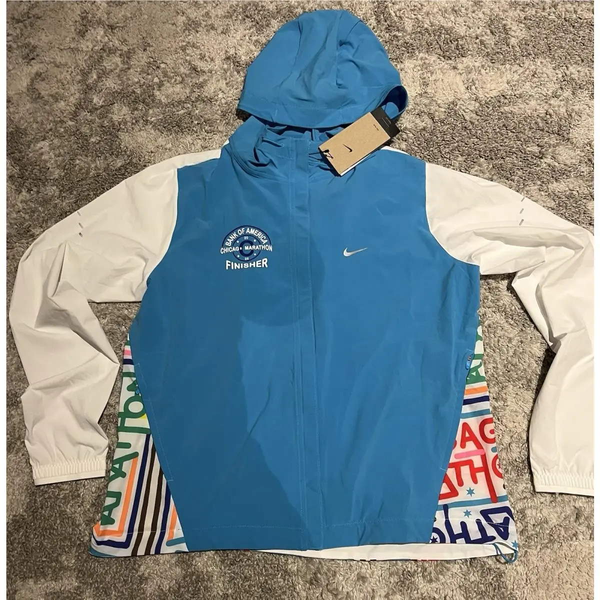 Nike clothing - White-Blue (UPC: 0198485313415) 2