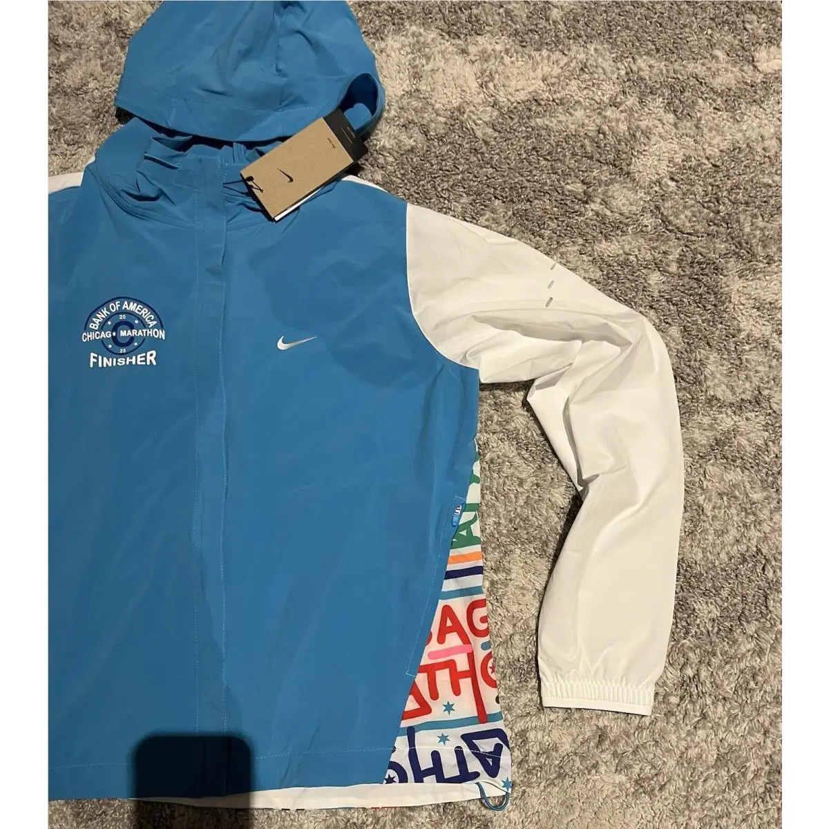Nike clothing - White-Blue (UPC: 0198485313415) 3