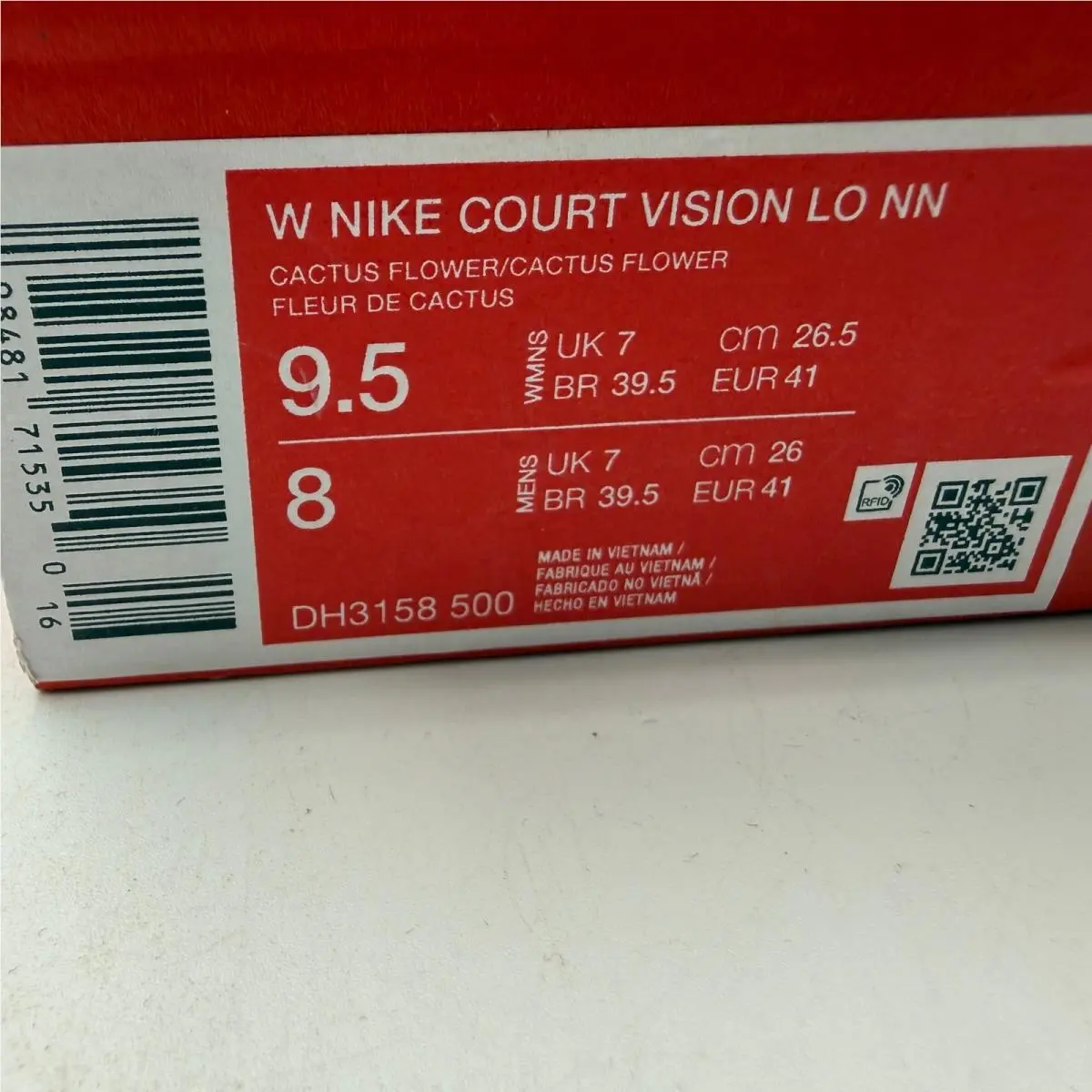 Nike shoes - Nike Court Vision Low NN - White 0