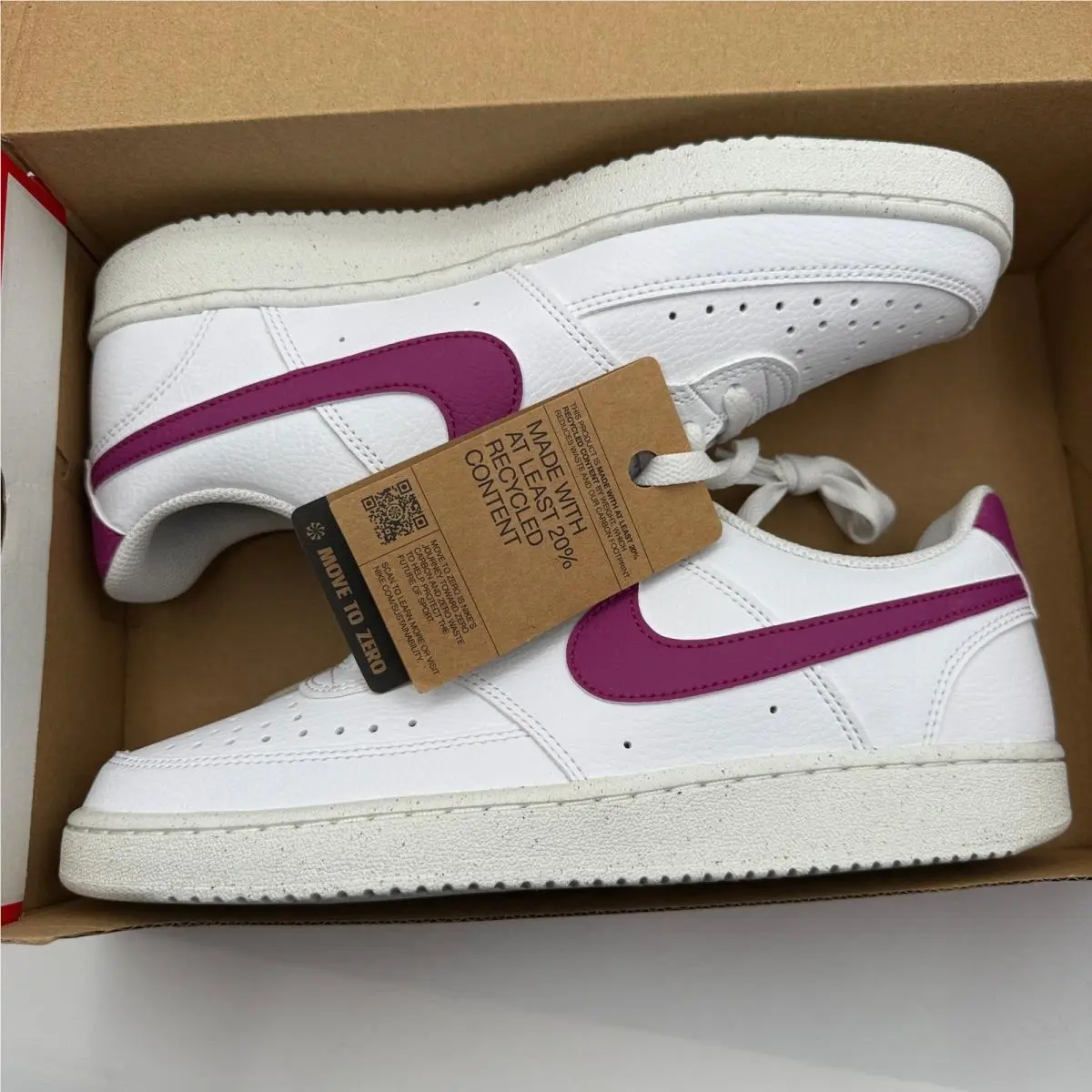 Nike shoes - Nike Court Vision Low NN - White 5