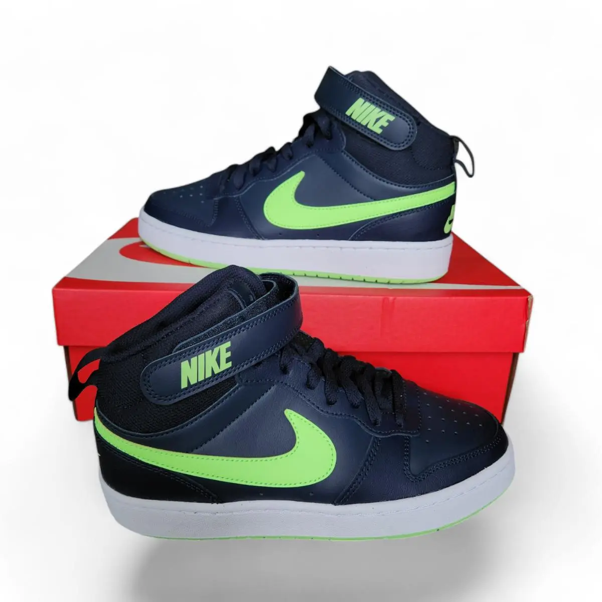 Nike shoes - Nike Court Borough Mid 2 - CD8872 CD8872-403 - Black (UPC: 196969478490) 0