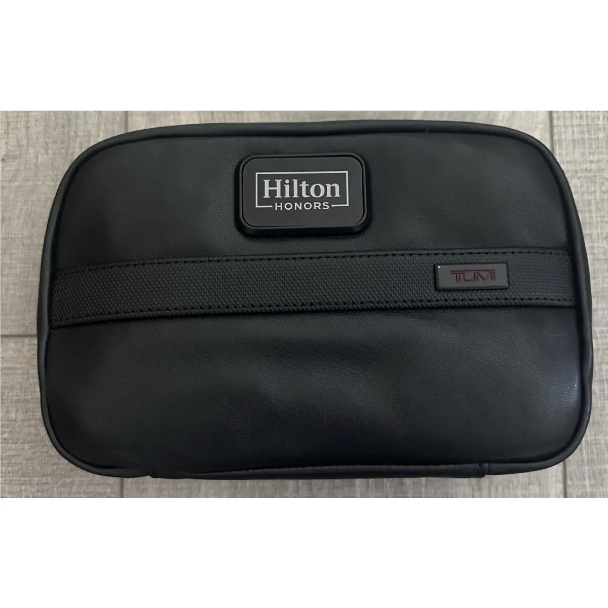 Tumi Alpha 2 Hilton Honors Split Travel Kit Toiletry Bag Value