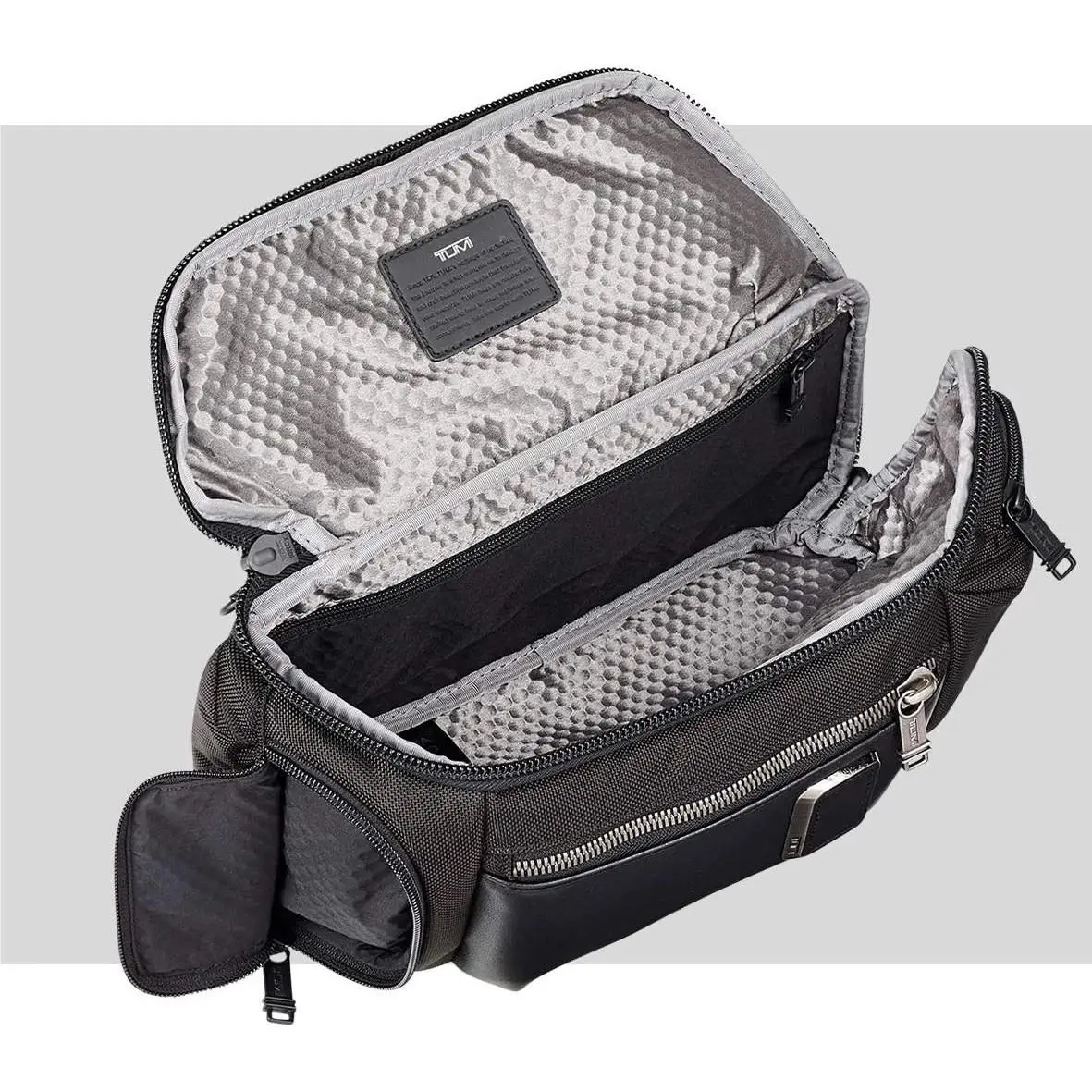 Tumi Alpha Bravo Kelley Sling Black Ballistic Nylon Crossbody Bag