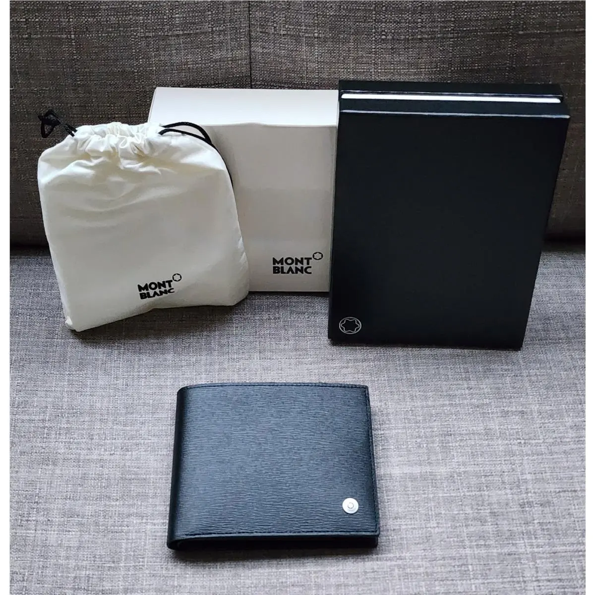 4810 Westside Montblanc 12cc Wallet in Black Leather