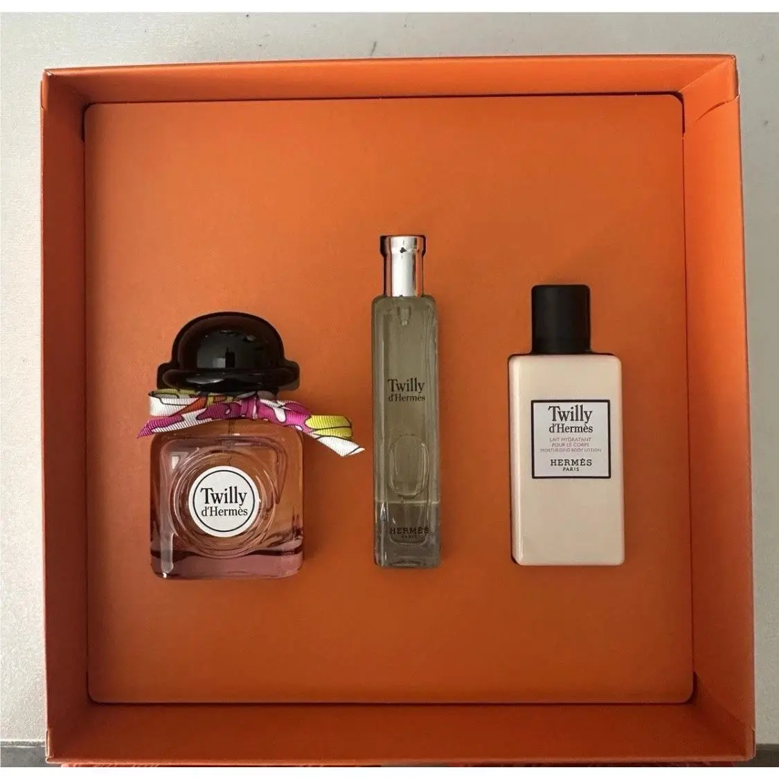 Hermès Twilly D`hermès Gift Set 85mL Edp + 80mL Body Lotion + 15mL Edp by Hermes