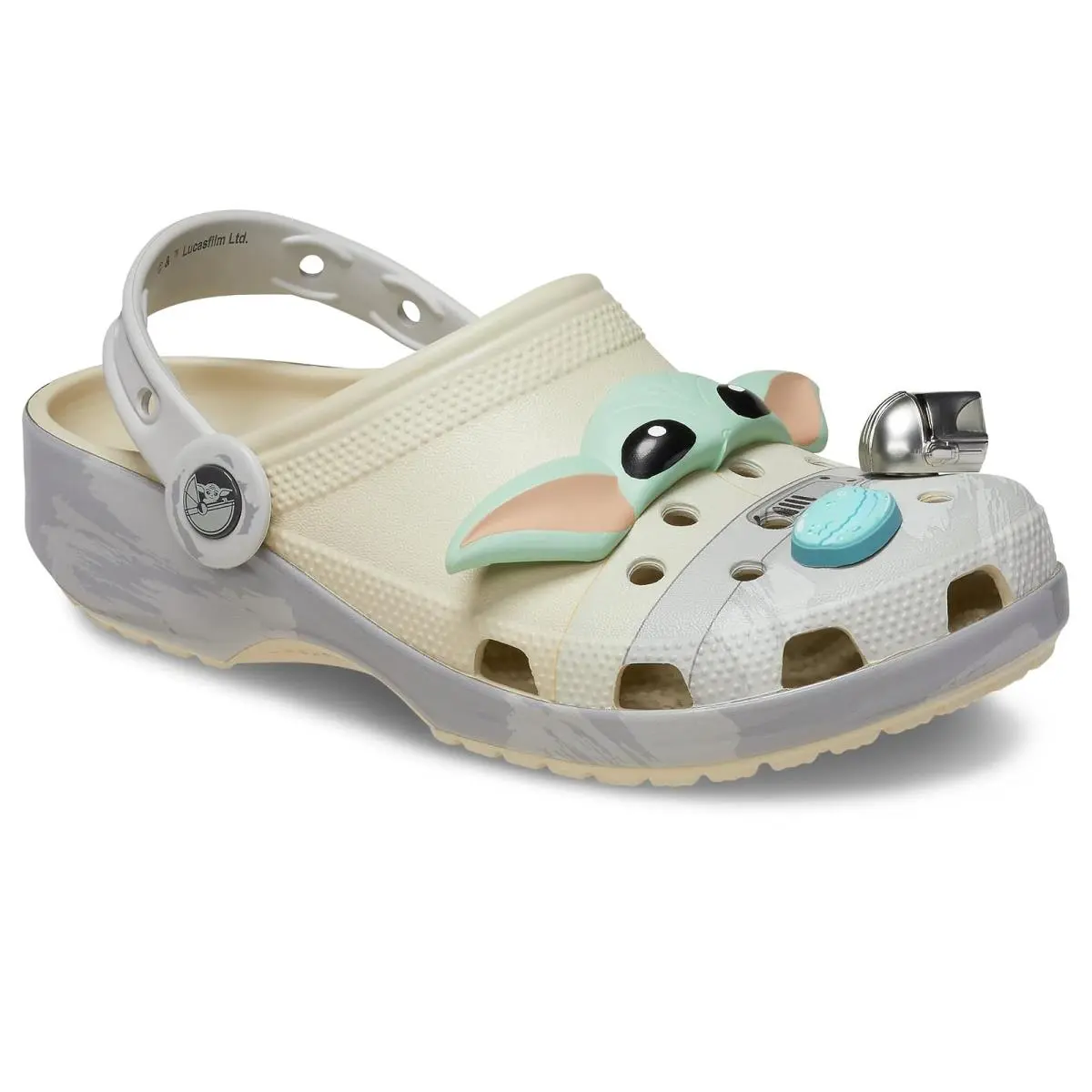 Unisex Clogs Crocs Star Wars Grogu Classic Clog - Bone