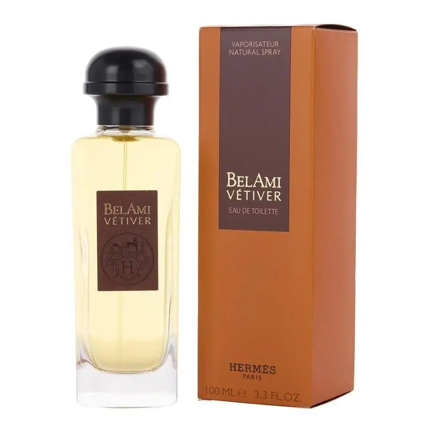 Belami Vetiver 3.3 Oz. Edt Spray Mens Cologne 100ml by Hermes