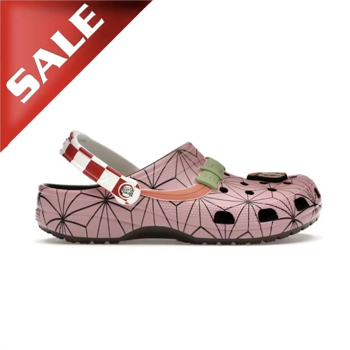 Size 7 Crocs Classic Clog Demon Slayer Nezuko