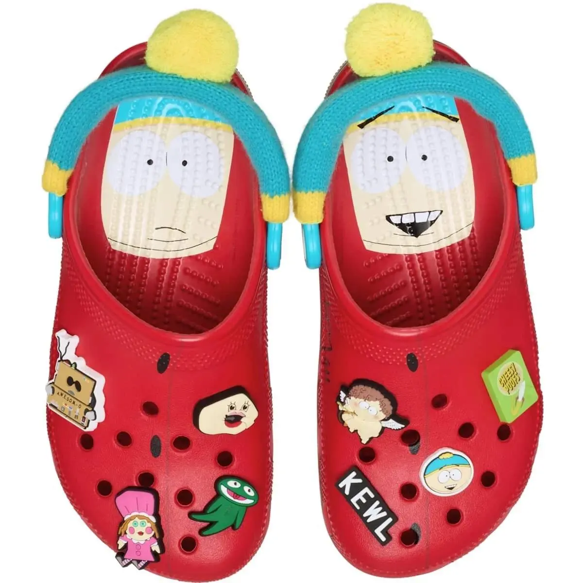 Crocs x South Park Cartman Classic Lined Slip-on Clogs Mens Size 10 Shoes