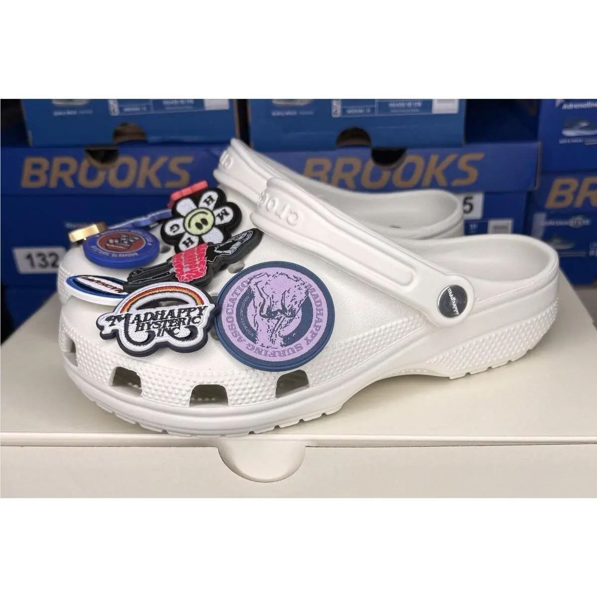 Crocs x Madhappy x Hysteric Glamour Classic Clog M6 / W8 Jibbitz 139