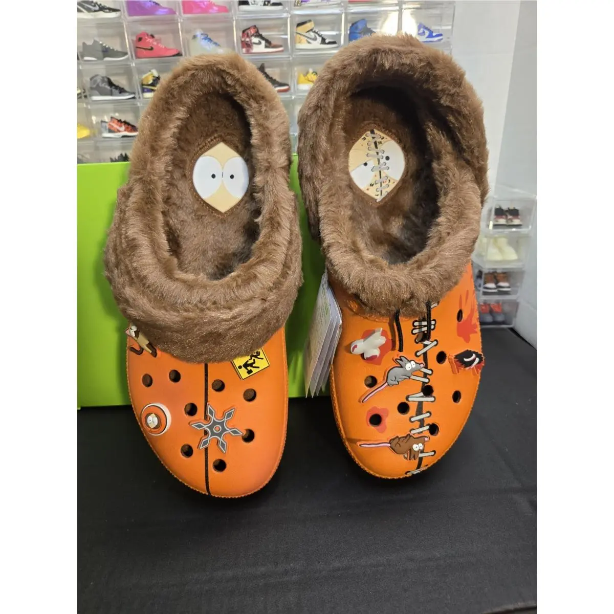 Crocs South Park Kenny Clog Fur Lined Orange 211499-90H 11 M/ 13 W