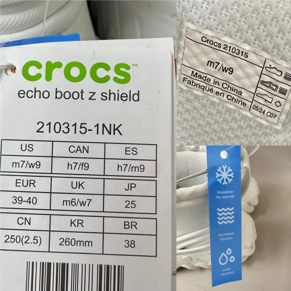 Crocs shoes - White 15
