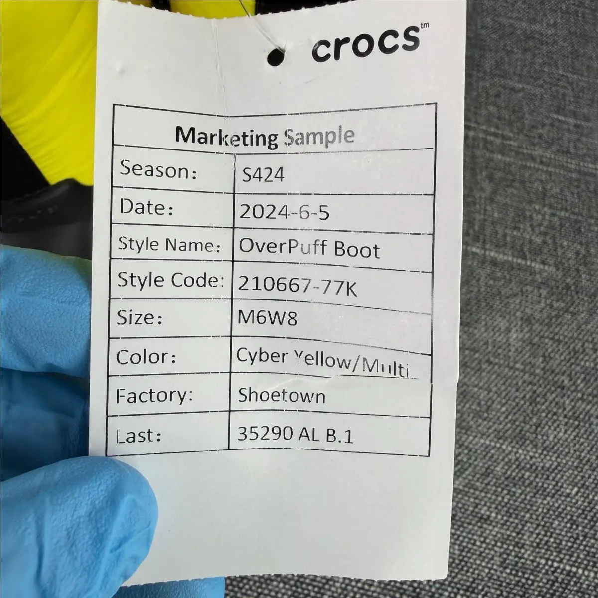 Crocs shoes - Yellow 3