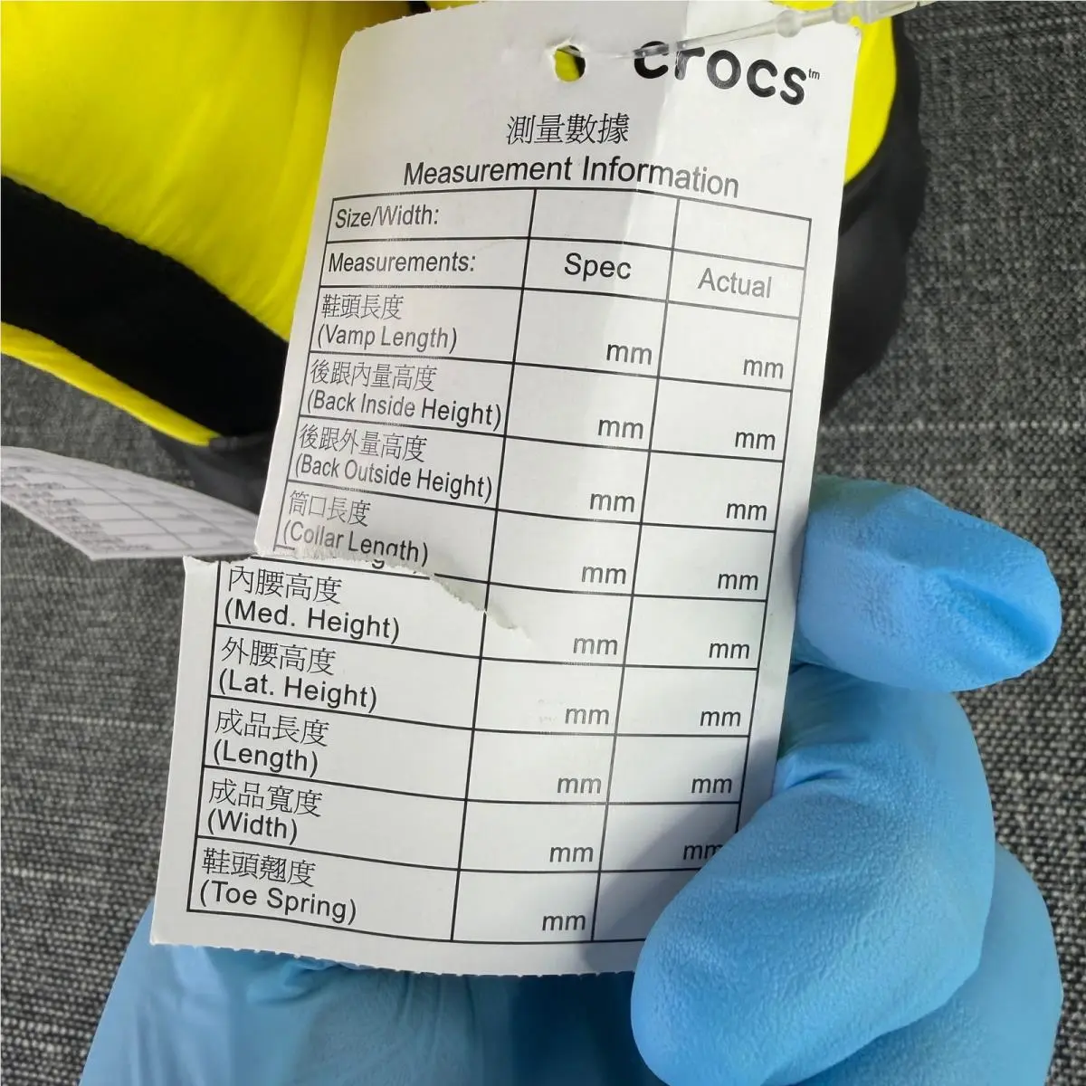 Crocs shoes - Yellow 6