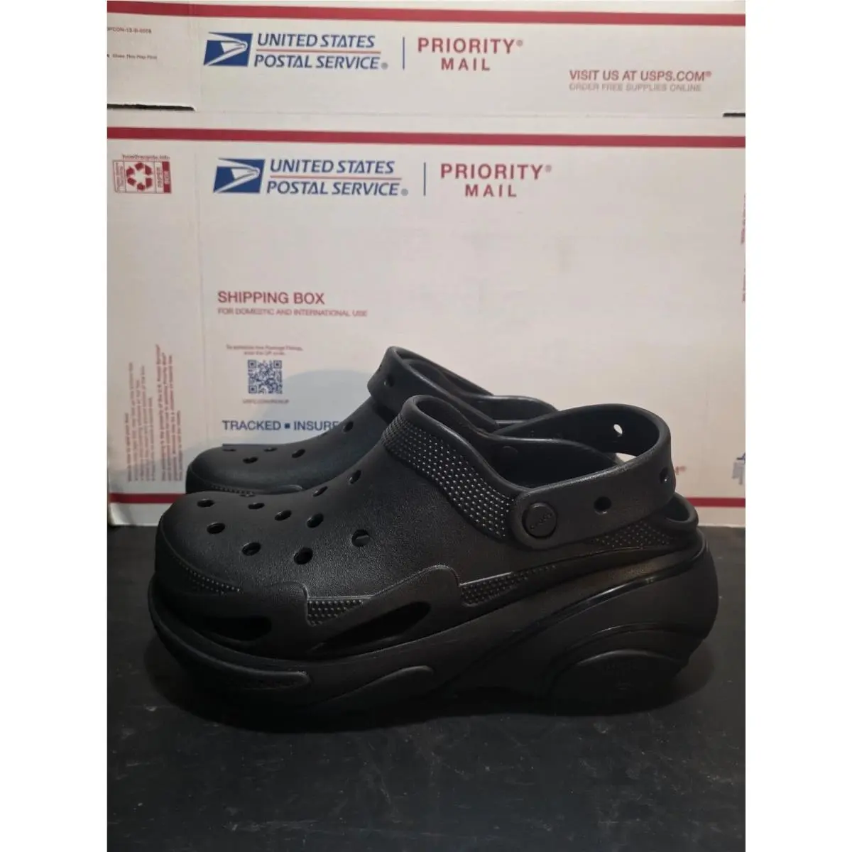 Crocs shoes - Bubble Crush - Bubble Crush - 210061-0WS 210061-0WC - Black 3