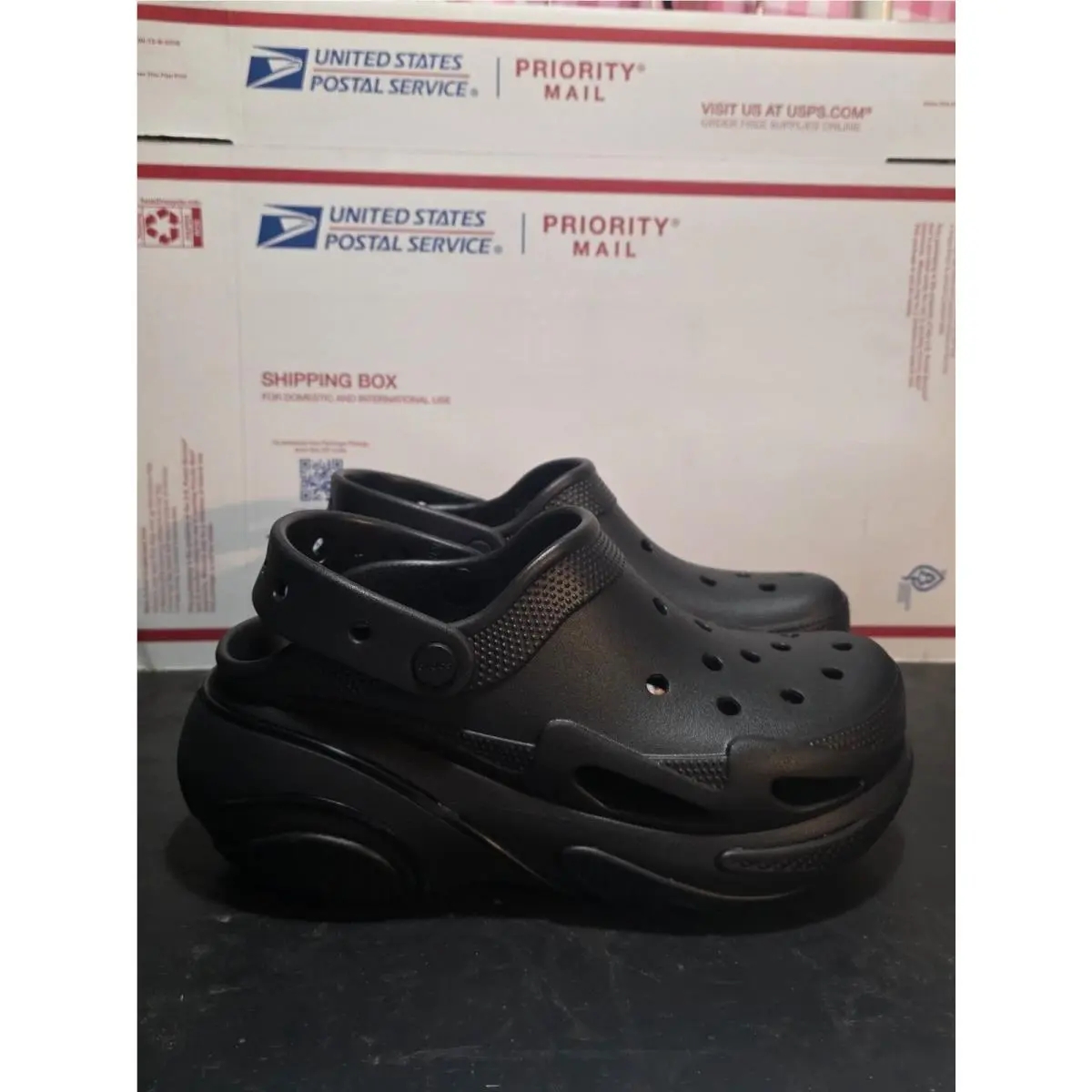 Crocs shoes - Bubble Crush - Bubble Crush - 210061-0WS 210061-0WC - Black 5