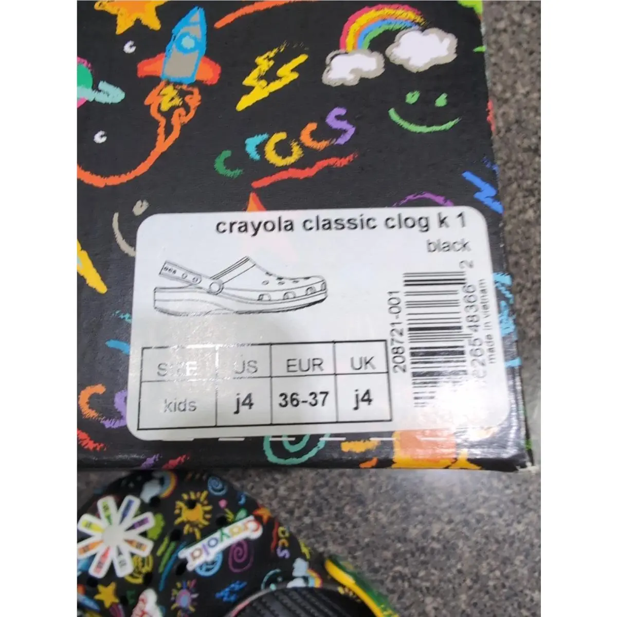 Crocs shoes - J4 - Black 1