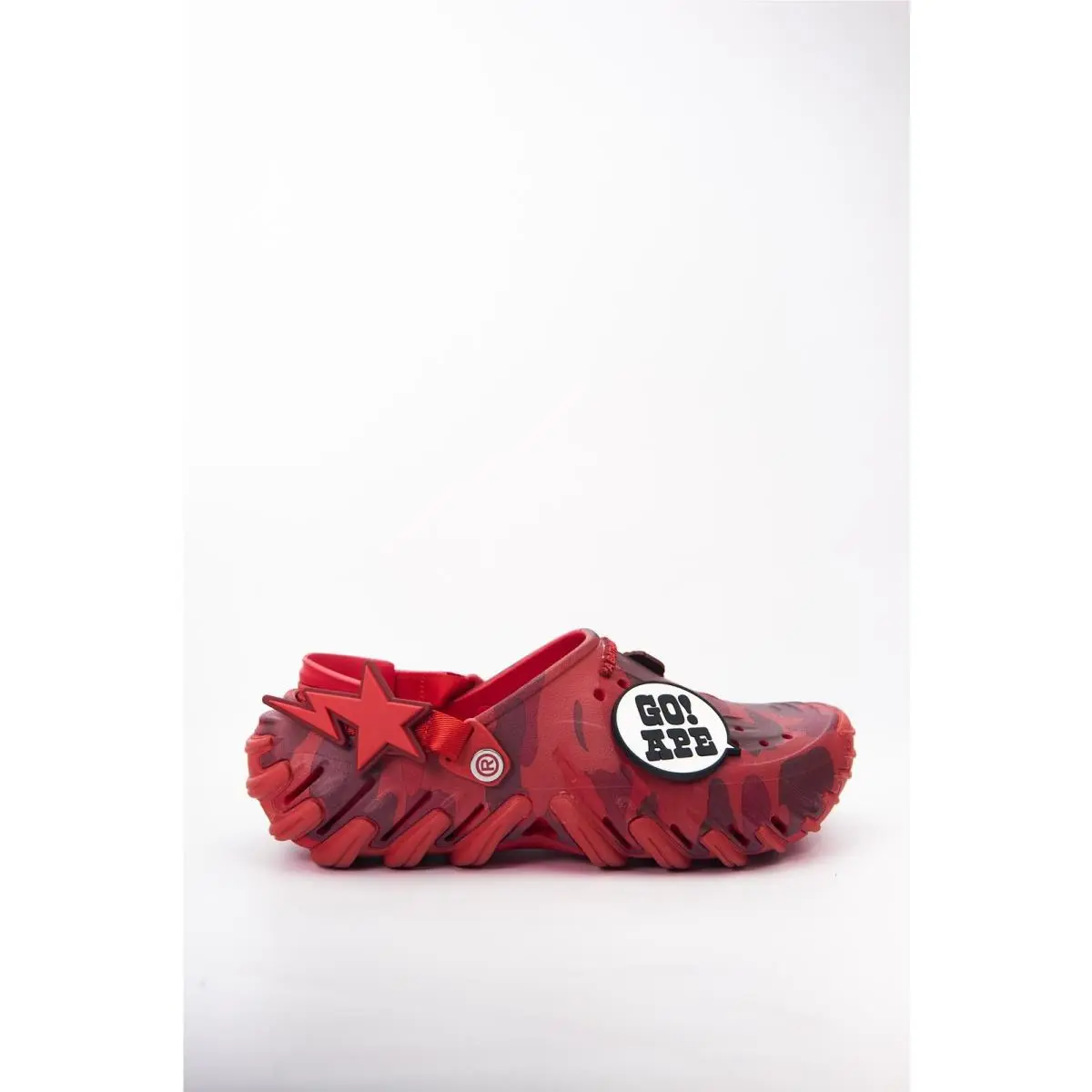 Crocs shoes - Bape x Crocs Echo Ro Clog - 213140-8C1 - Red 8