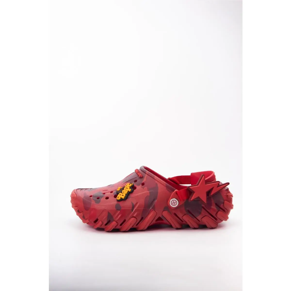 Crocs shoes - Bape x Crocs Echo Ro Clog - 213140-8C1 - Red 1