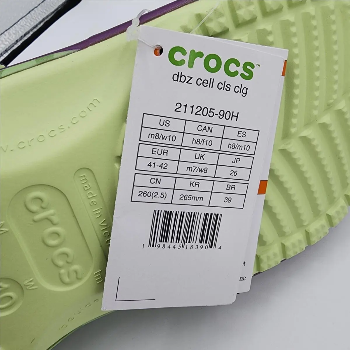 Crocs shoes - Crocs Dragon Ball Z Cell - Cell 8