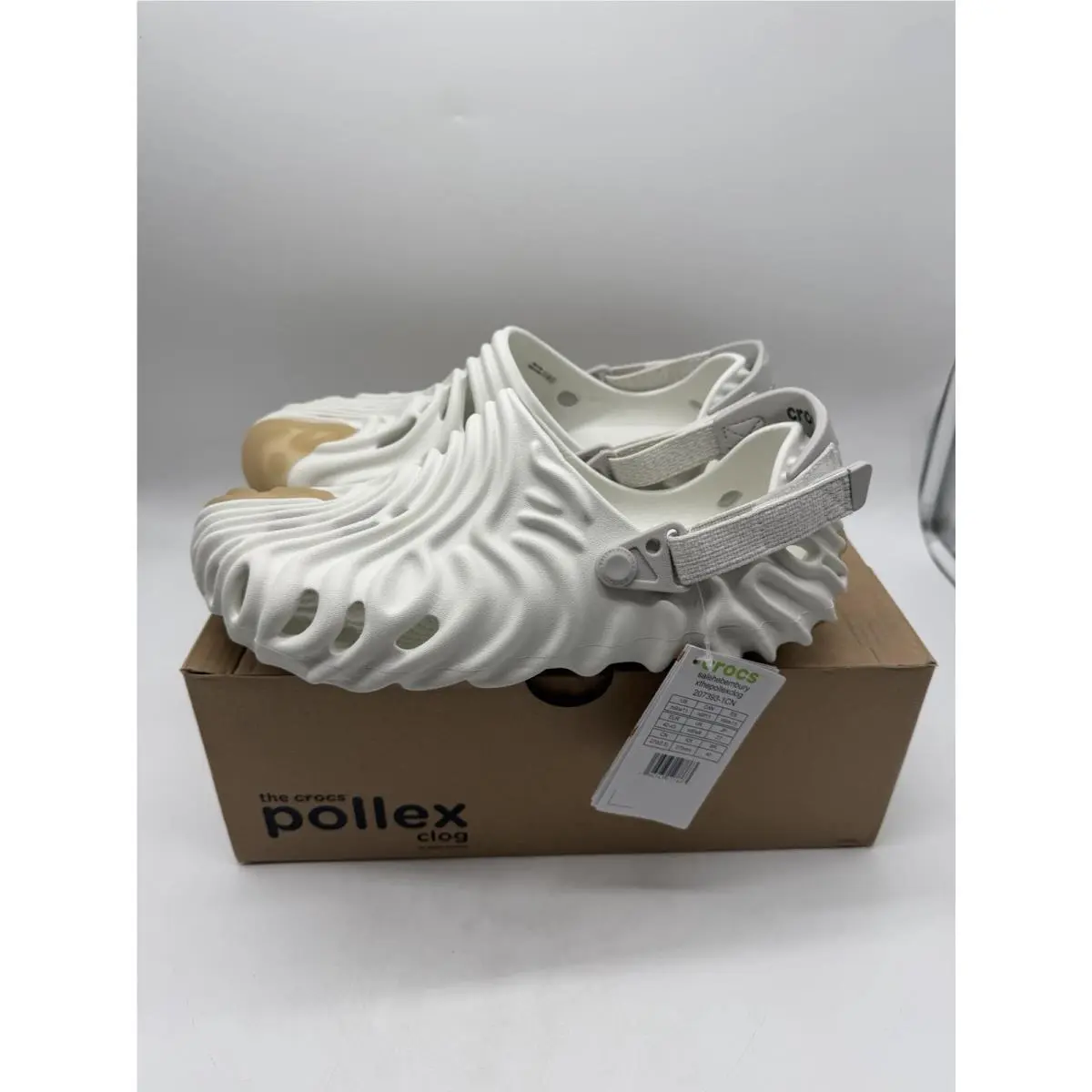 Crocs shoes - Crocs Pollex - Pollex - 207393-1CN - Almost White (UPC: 0196265127801) 1
