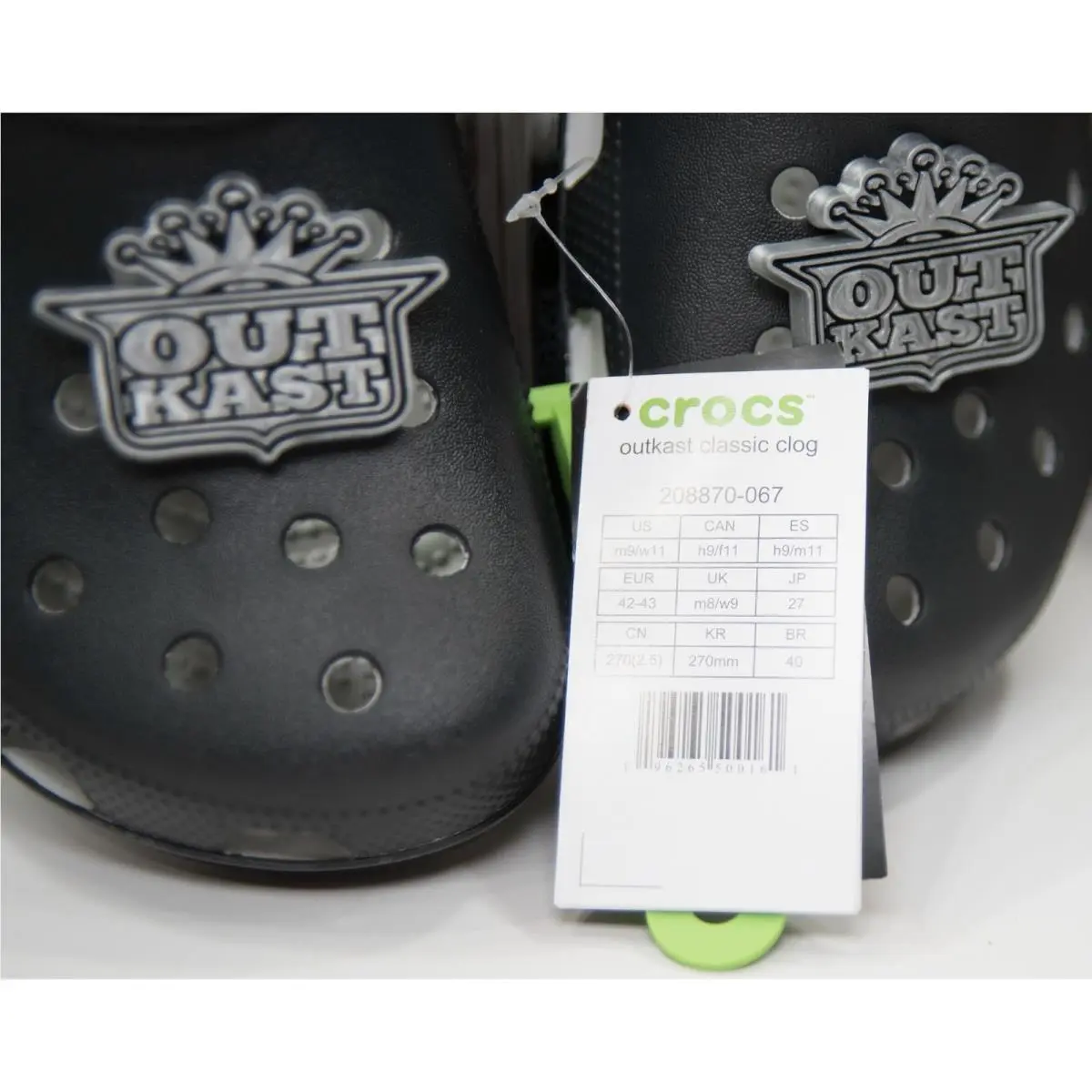 Crocs shoes - Black (UPC: 196265500161) 3