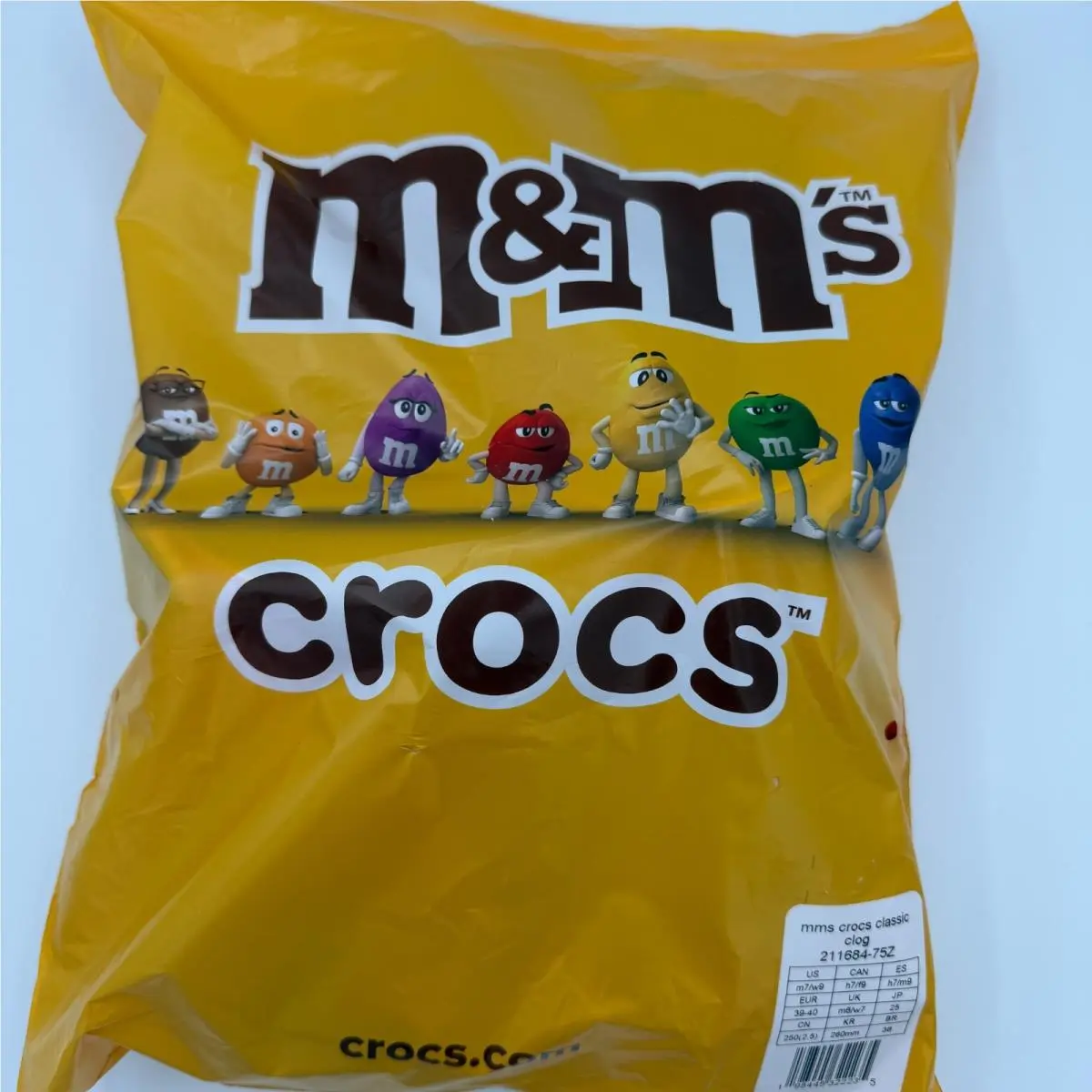 Crocs shoes - Crocs M & M Limited Edition - 211684-152 - Yellow 6