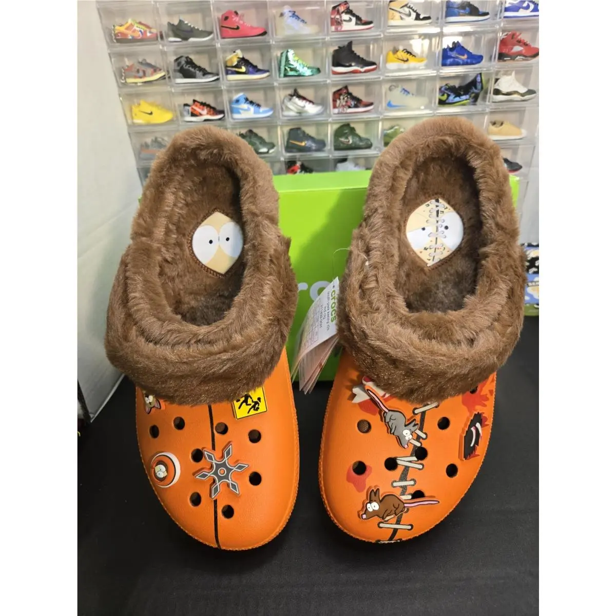 Crocs South Park Kenny Clog Fur Lined Orange 211499-90H 10Mens / 12 Women’s