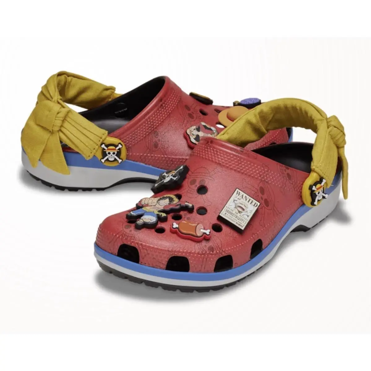 One Piece Crocs Clog Monkey D Luffy Men Size 10 Womans 12