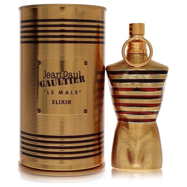 Jean Paul Gaultier Le Male Elixir Parfum Spray 2.5 oz 75 ml For Men Warm Scent