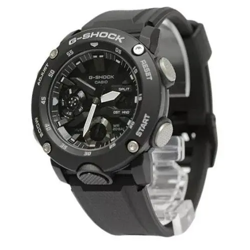Casio G-shock World Time Alarm Timer Stopwatch Light GA-2000S-1 200M Mens Watch