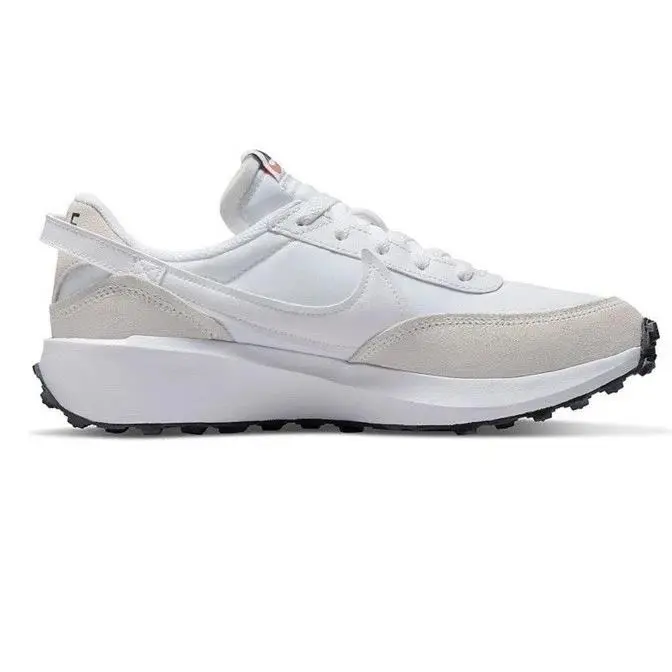 Nike Waffle Debut Shoes Womens White Black Outdoor DH9523 100