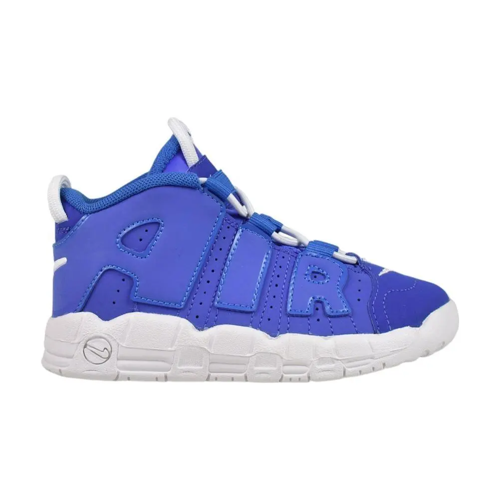 Nike Air More Uptempo TD Toddlers` Shoes Medium Blue/white DM1027-400