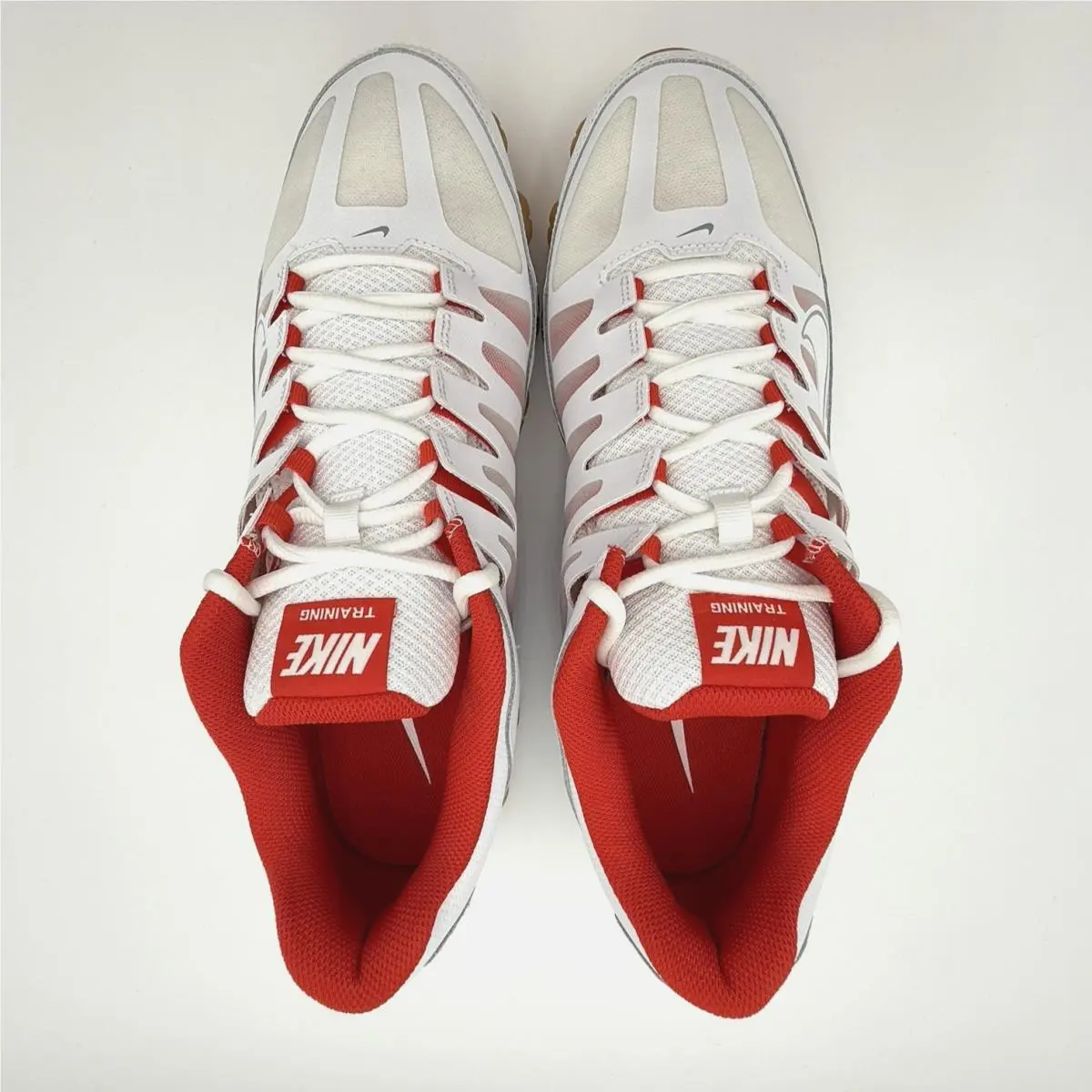 Nike shoes - Nike Reax 8 TR Mesh - 621716-103 - White, Manufacturer: White/Wolf Grey/Chile Red/White 12