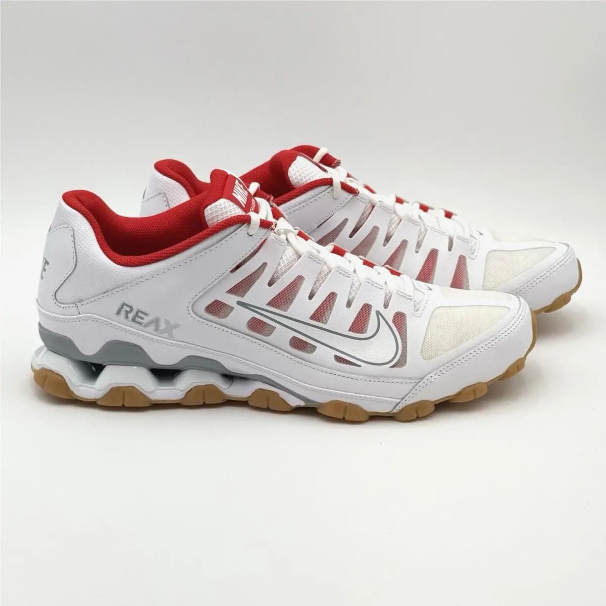 Nike shoes - Nike Reax 8 TR Mesh - 621716-103 - White, Manufacturer: White/Wolf Grey/Chile Red/White 7
