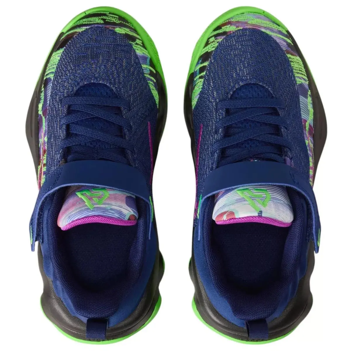 Nike shoes - Black-Green Strike - Strike - II0661-400 - Blue 2