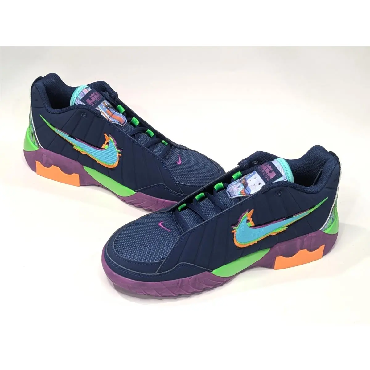 Nike Lebron Witness IX KC GS Blue/multi Kid`s Sneakers-size 6Y HV2269-400