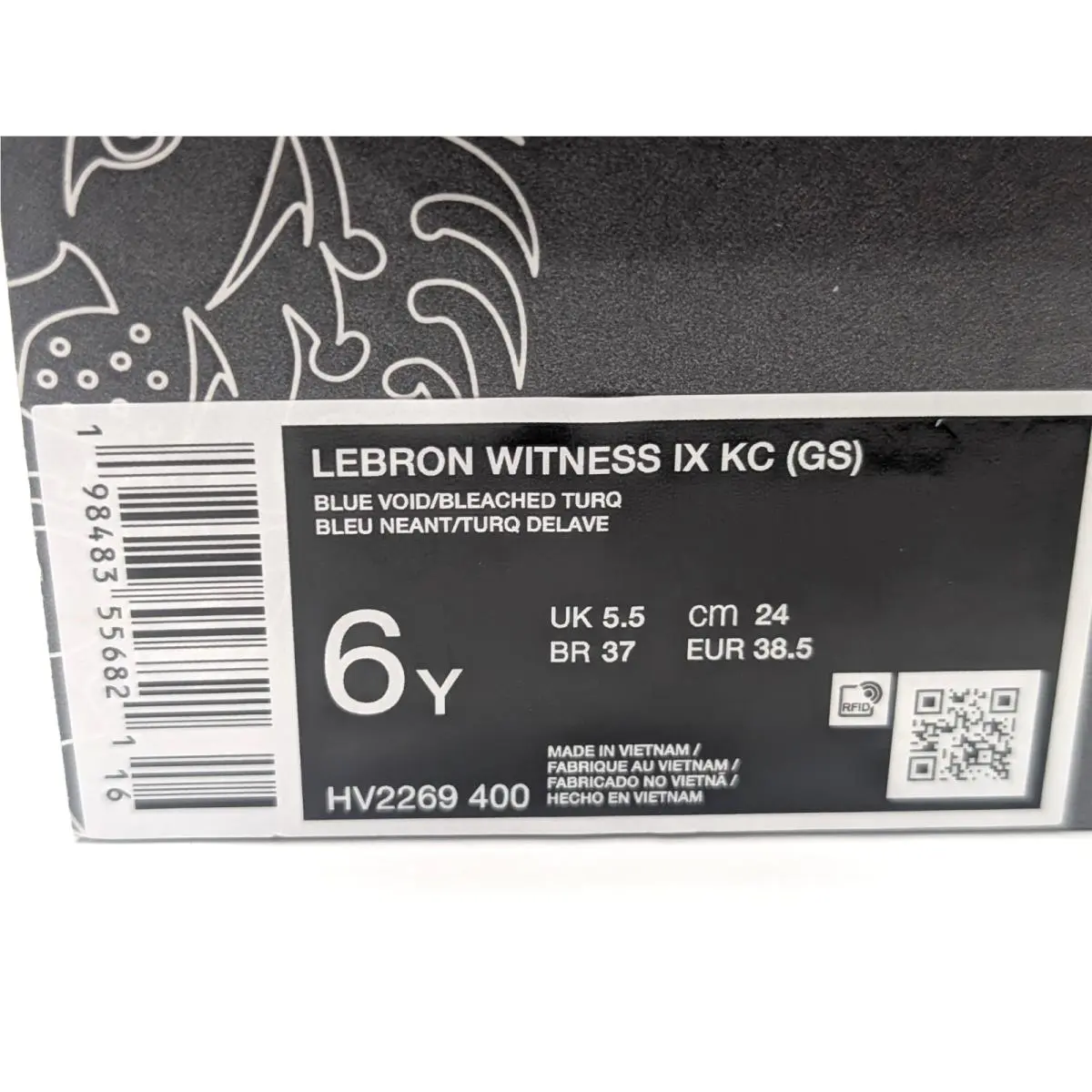 Nike shoes - Nike LeBron Witness IX KC - Blue/Multi 9