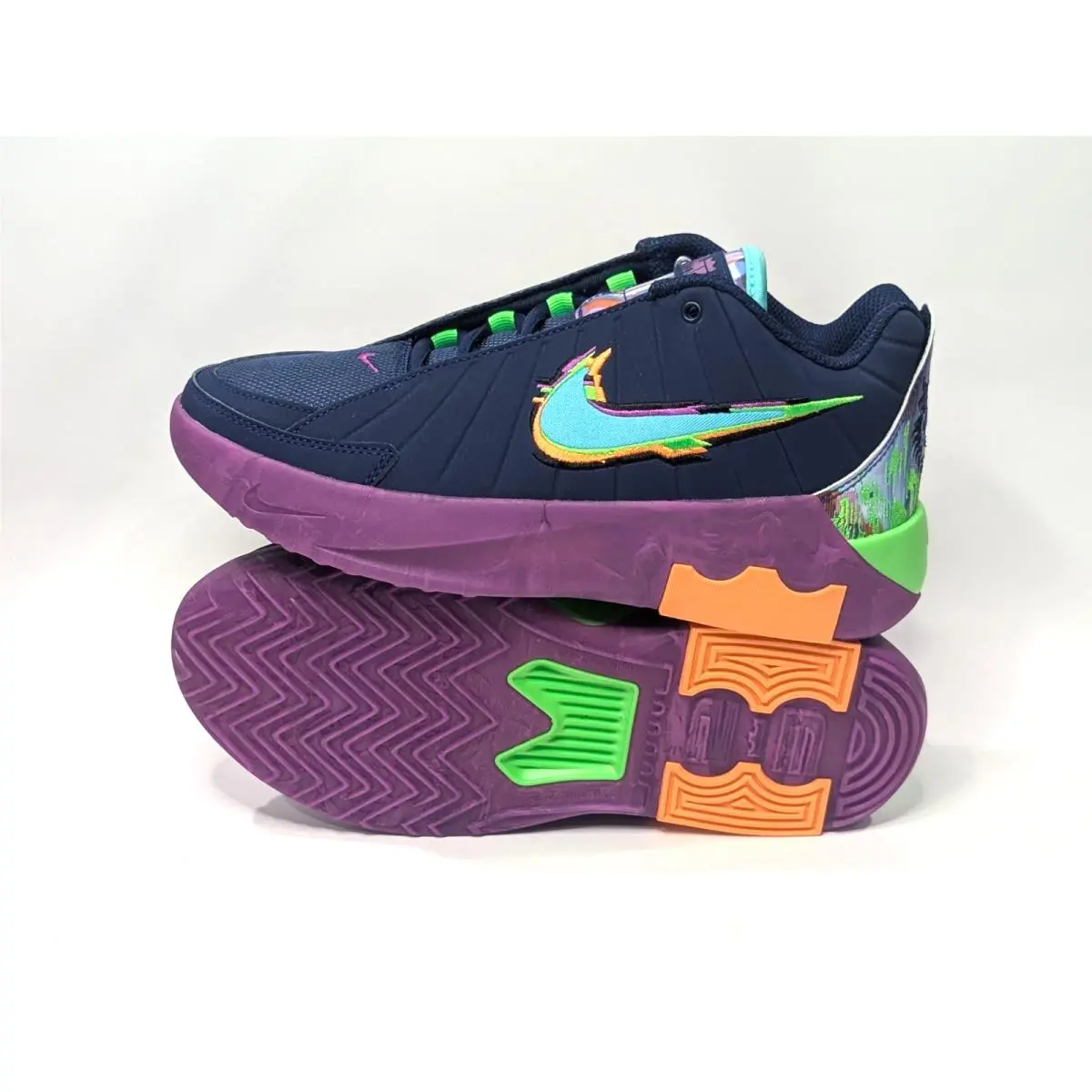 Nike shoes - Nike LeBron Witness IX KC - Blue/Multi 2